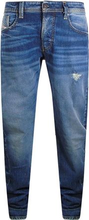 Diesel Mens Larkee-x Dark Blue Denim Pants Cotton - Size 33W/30L