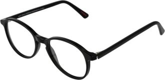 Andy Wolf Klassieke Zwarte Optische Frames met Hoes - unisex - Brillen - Zwart - ONE Size - Wol - Accessoires