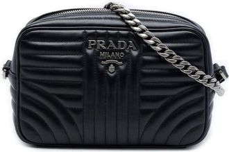 Prada Pre-owned Prada Soft Calfskin Diagramme Camera Bag Ladies L29GUARVU0FTV6W7