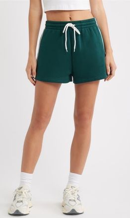 Vinyl Icons Athletic Fleece Shorts in Green at Nordstrom, Size X-Small