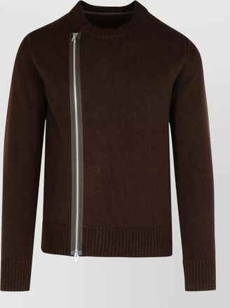 sacai wool sweater jacket