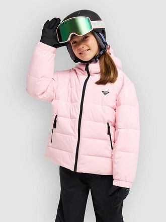 Roxy Snowyhill Puffy Kids Jacke pink