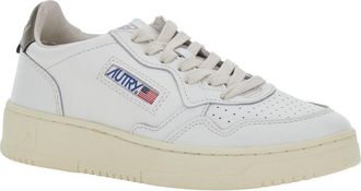 Autry Womens Low Top Sneakers Medalist White Leather Trainers