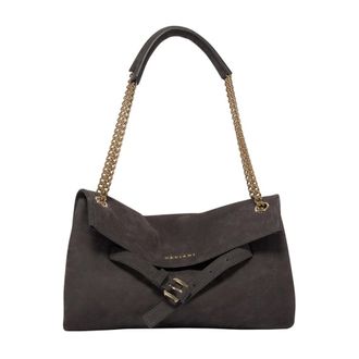 Orciani Venus Nabucco S - Dames - Tassen - Grijs - Maat: ONE Size Leer