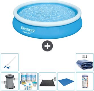Bestway Piscina Bestway Fast Set Redonda - 366x76 Cm - 8-piezas S21437