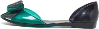 Ferragamo Barbados ballet flats - Green