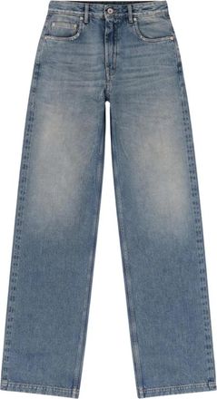 Rick Owens Geth Jeans - Dames - Regular Fit Jeans - Blauw - W29 - Katoen - Jeans