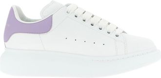 Alexander McQueen White Leather Sneakers