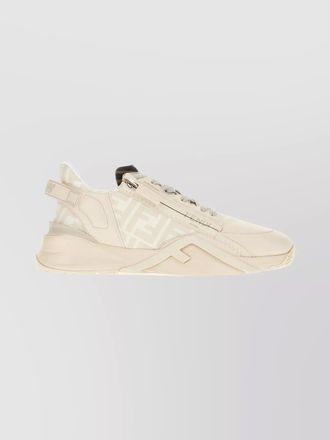 Fendi calf leather low-top sneakers