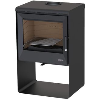 Boreal Bricosol Estufa De Le&ntilde;a Boreal Modelo E2000 Negro