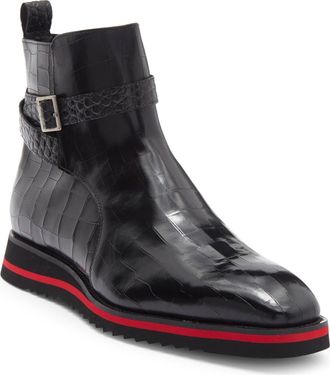 Maison Forte Centenario Side Zip Boot in Black at Nordstrom Rack, Size 10.5