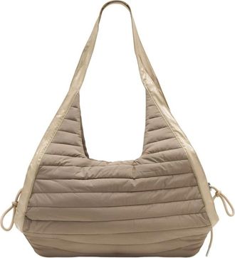 Rains Koya Vision Schoudertas - Dames - Schoudertassen - Beige - ONE Size - Leer - Tassen