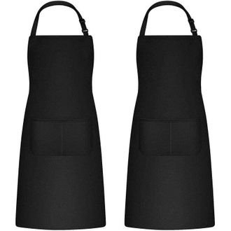 OEM Conjunto De Delantales De Cocina De 2 Piezas Para Hombres Y Mujeres, Delantal Para El Hogar, Delantal Portaherramientas Con 2 Bolsillos Para Barbacoa,