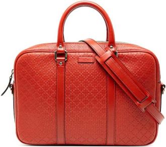 Gucci Pre-owned Handbags, female, Red, Size: ONE SIZE Pre-owned Vintage Handbag