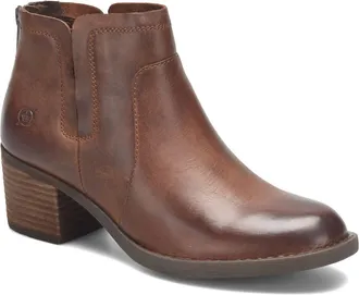 Born Womens Reece Booties In Brown