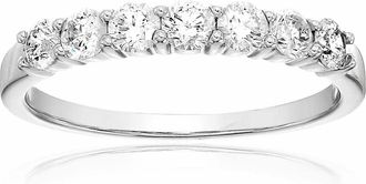 Vir Jewels 1/2 cttw Round Diamond Wedding Band for Women in 14K Gold Prong Set
