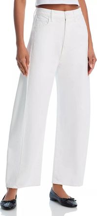 Mother Full-Pipe Ankle Jeans In Picket Fence