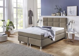 Westfalia Polsterbetten Boxspringbett mit Topper