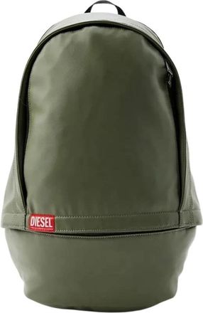 Diesel Stijlvolle Rave Rugzak Groen Laptop Ruimte - Heren - Rugzakken - Groen - ONE Size - Tassen