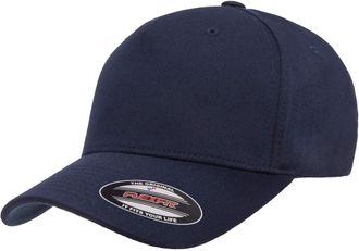 Flexfit Mens Five Panel Cap, Navy, X-Large