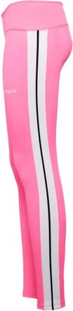 Palm Angels Leggings con righe laterali 2024 - Rosa