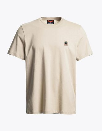 Parajumpers Mens Parajumpers Patch Mens T-Shirt - Bone 266 - Size: 40