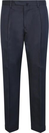 Dell'Oglio Scilla 2828 78 Broeken - Heren - Nette broeken - Blauw - L - Katoen - Broeken
