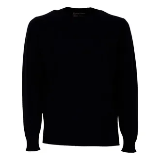 FILIPPO DE LAURENTIIS Truien & Vesten, Heren, Blauw, XL, Wol, Maglia Girocollo