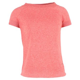 Herm&egrave;s Herm&egrave;s gebreid T-shirt met ronde hals in roze wol