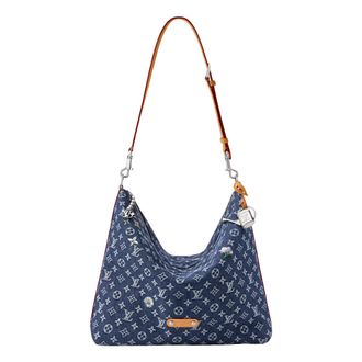 Louis Vuitton Vagabond Hobo Blue M27555