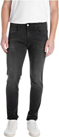 Replay Anbass Slim Fit Jeans - Heren - Slim Fit Jeans - Grijs - W34 - Katoen - Jeans
