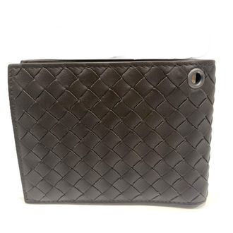 Bottega Veneta Intrecciato Brown Leather Wallet (Bi-Fold) (Pre-Owned)