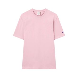 Champion T-Shirts, male, Pink, Size: XL T-shirt Cotone