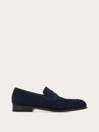 Ferragamo Men Tramezza Penny loafer Blue Size 10.5