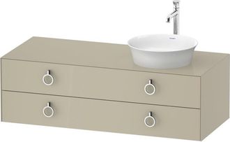 Duravit Duravit - Tulip Blanco, Mueble De Ba&ntilde;o Colgado En La Pared, Ancho