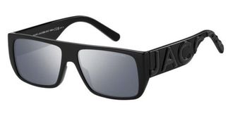 Marc Jacobs MARC LOGO 096/S 08A/T4 Mens Sunglasses Black Size 57
