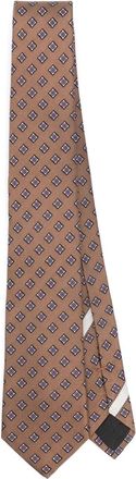 Valentino Garavani Cravatta in seta - Marrone