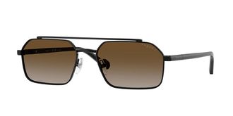 Vogue Eyewear VO4356S Polarized 352/T5 Mens Sunglasses Black Size 57