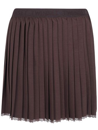 Twin-Set Mini Pleated Skirt