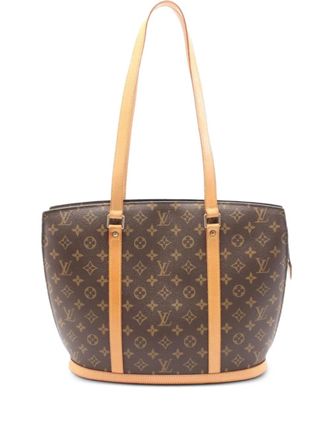 Louis Vuitton 1997 Babylone tote bag - women - PVC/Calf Leather - One Size - Brown