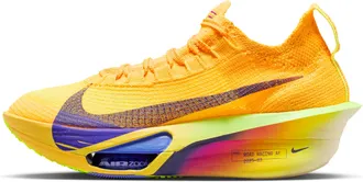 Nike Womens Alphafly 3 Road Racing Shoes in Orange | FD8315-800
