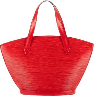 Louis Vuitton Borsa a spalla in pelle - Rosso