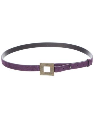 Roger Vivier Suede Belt
