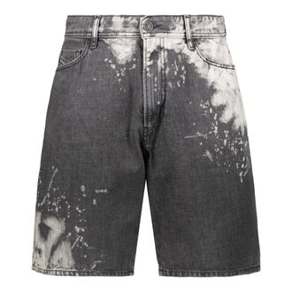 Diesel Denim Shorts, male, Gray, Size: W31 Denim Shorts