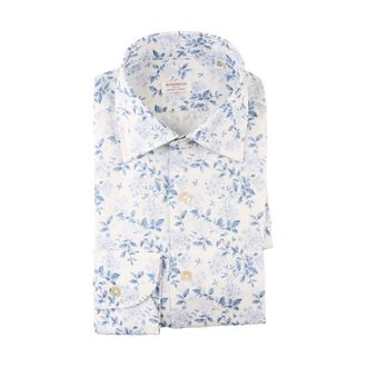 Borriello Casual Shirts, male, Multicolor, Size: 2XL Camicia 100% Lino