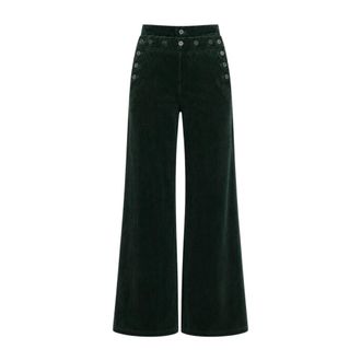 Antik Batik Anatole Pants - Dames - Broeken - Groen - Maat: XS Katoen
