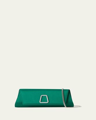 Akris Anouk Small Satin Clutch Bag