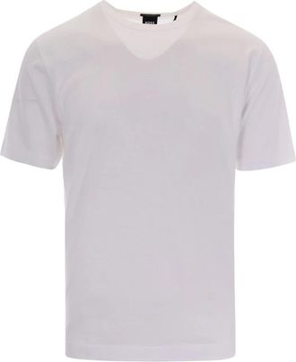 HUGO BOSS T-shirts - Heren - T-shirts - Wit - S - Katoen - Tops