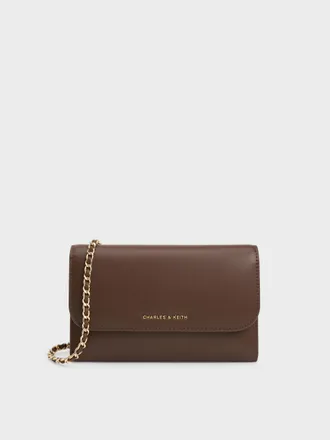 Charles & Keith Octavia Front Flap Long Wallet