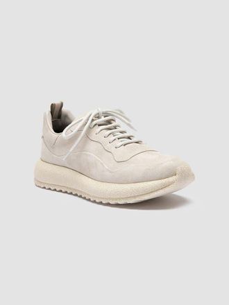 Officine Creative Race Rubrex 103 Leather Zipped Boots in White at Nordstrom, Size 39.5